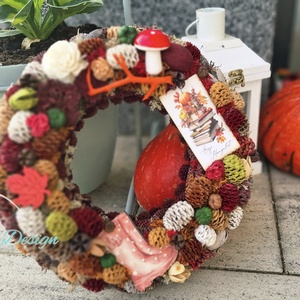 Őszi ajtódísz - otthon & életmód - dekoráció - ajtó- és ablak dekoráció - ajtódísz & kopogtató - Meska.hu Őszi ajtódísz - otthon & életmód - dekoráció - ajtó- és ablak dekoráció - ajtódísz & kopogtató - Meska.hu