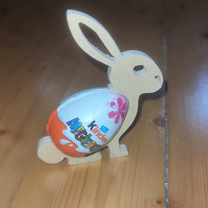 Kinder tojas tartó nyuszi husvtra - otthon & életmód - papír, írószer - Meska.hu