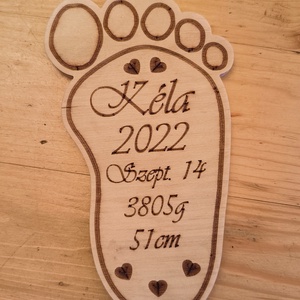 Gyermek dísz, falidísz, dísz, fa talp - otthon & életmód - dekoráció - fali és függő dekoráció - függődísz - Meska.hu