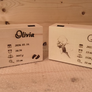 Babaemlék doboz  - baba - mama - babaemlékek - baba emlékőrző - Meska.hu