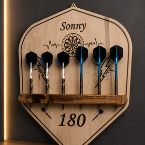 Darts tartó , Otthon & Életmód, Tárolás & Rendszerezés, Fali tároló, Famegmunkálás, Gravírozás, pirográfia, MESKA