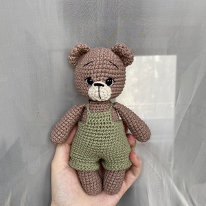 Horgolt amigurumi maci figura  - Meska.hu