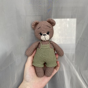 Horgolt amigurumi maci figura  - játék & sport - plüssállat & játékfigura - maci - Meska.hu