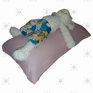 Párnahuzat 24x42x12 cm Anatómiai memory ergonómiai WELLPUR utazópárnához többféle mintával - otthon & életmód - lakástextil - párna & párnahuzat - Meska.hu