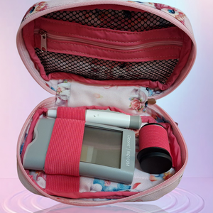 Vércukormérő cukormérő diab diabetes tok unikornis - szépségápolás - egészségmegőrzési kellékek - vércukormérő tok, táska - Meska.hu