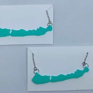 3D Balaton medál, Ékszer, Nyaklánc, Medálos nyaklánc, Ékszerkészítés, MESKA