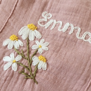 Hímzett nyári ruha szett - ruha & divat - gyerekruha - póló - Meska.hu