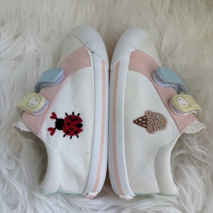 Hímzett gyerek barefoot vászon cipő  - ruha & divat - gyerekruha - póló - Meska.hu