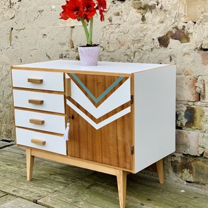 Retró szekrény, komód, Tv állvány - otthon & életmód - bútor - komód - Meska.hu
