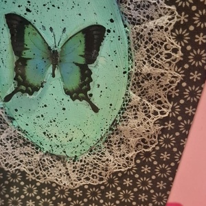 Bájos angol csészés, naplós ajándékdoboz - otthon & életmód - papír, írószer - ajándékozás kellékei - ajándékzsák, csomagolás - Meska.hu