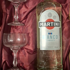 Italos, Martinis, minőségi boros, pezsgős ajándékdoboz pohárral, férfiaknak - otthon & életmód - papír, írószer - ajándékozás kellékei - ajándékzsák, csomagolás - Meska.hu