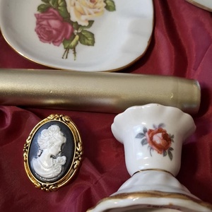 Önszeretet porcelános gyertyás teás ajándékdoboz - otthon & életmód - papír, írószer - ajándékozás kellékei - ajándékzsák, csomagolás - Meska.hu