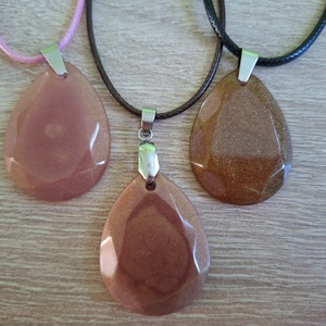 Drágakő stílusú nyakláncok  - ékszer - nyaklánc - medál - Meska.hu