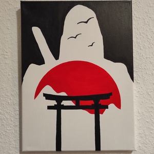 Assassin's Creed festmény - Japan - Meska.hu