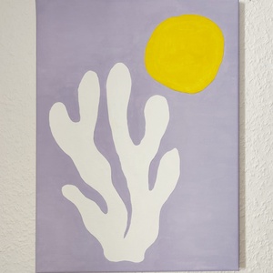 Coral festmény, Művészet, Festmény, Akril, Festészet, Fotó, grafika, rajz, illusztráció, MESKA