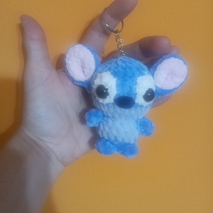 Stich kulcstartó, Játék & Sport, Plüssállat & Játékfigura, Más figura, Horgolás, MESKA