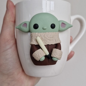 Yoda bögre - otthon & életmód - konyhafelszerelés, tálalás - tálalás - bögre & csésze - Meska.hu