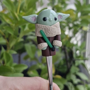 Yoda kanál - otthon & életmód - konyhafelszerelés, tálalás - tálalás - kanál & villa - Meska.hu