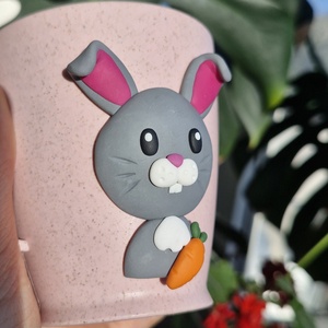 Nyuszis bögre - otthon & életmód - konyhafelszerelés, tálalás - tálalás - bögre & csésze - Meska.hu