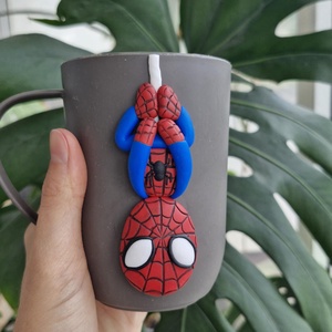 Pókember bögre - otthon & életmód - konyhafelszerelés, tálalás - tálalás - bögre & csésze - Meska.hu