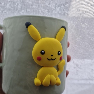 Pikachu bögre - otthon & életmód - konyhafelszerelés, tálalás - tálalás - bögre & csésze - Meska.hu