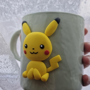 Pikachu bögre - otthon & életmód - konyhafelszerelés, tálalás - tálalás - bögre & csésze - Meska.hu