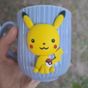 Pikachu bögre, Otthon & Életmód, Konyhafelszerelés, tálalás, Tálalás, Bögre & Csésze, Gyurma, MESKA