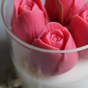 Tavaszi tulipán  - otthon & életmód - gyertya, illat, aroma - mécses és mécsestartó - Meska.hu