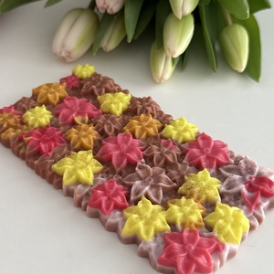 Virágos csoki törhető illatviasz , Otthon & Életmód, Gyertya, illat, aroma, Illatviasz, Gyertya-, mécseskészítés, MESKA