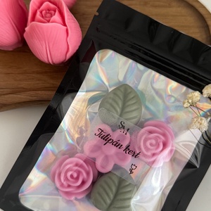 Tulipán kert illatviasz , Otthon & Életmód, Gyertya, illat, aroma, Illatviasz, Gyertya-, mécseskészítés, MESKA