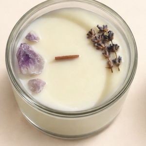 100% természetes kézműves szójaviasz gyertya, Otthon & Életmód, Gyertya, illat, aroma, Gyertya, Gyertya-, mécseskészítés, MESKA