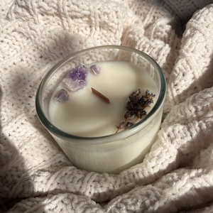 100% természetes kézműves szójaviasz gyertya - otthon & életmód - gyertya, illat, aroma - gyertya - Meska.hu