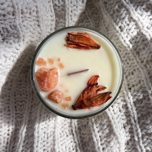 Kézműves szójaviasz gyertya 100% természetes - otthon & életmód - gyertya, illat, aroma - gyertya - Meska.hu