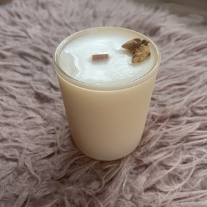 kézműves szójaviasz gyertya - otthon & életmód - gyertya, illat, aroma - gyertya - Meska.hu