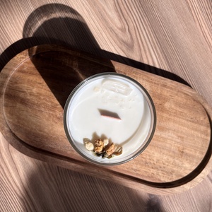 Egyedi kézműves szójaviasz gyertya - otthon & életmód - gyertya, illat, aroma - gyertya - Meska.hu