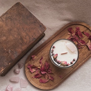 Különleges kézműves szójaviasz gyertya, Otthon & Életmód, Gyertya, illat, aroma, Gyertya, Gyertya-, mécseskészítés, MESKA