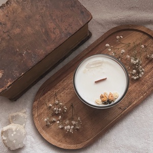 Egyedi kézműves szójaviasz gyertya, Otthon & Életmód, Gyertya, illat, aroma, Gyertya, Gyertya-, mécseskészítés, MESKA