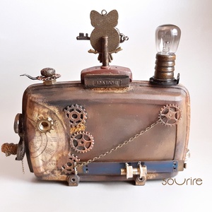 Steampunk fényképezőgép - otthon & lakás - dekoráció - dísztárgy - Meska.hu Steampunk fényképezőgép - otthon & lakás - dekoráció - dísztárgy - Meska.hu