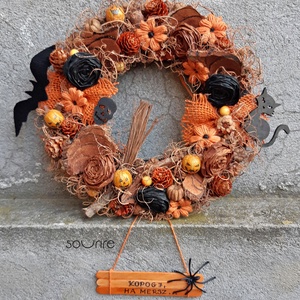 Halloween ajtódísz - Meska.hu