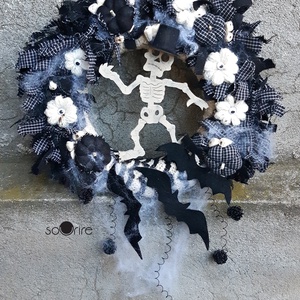 Kalapos csontváz - Halloween - Meska.hu