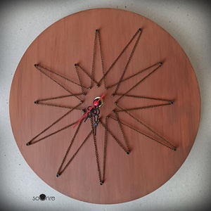 Falióra-lánc, Otthon & Életmód, Dekoráció, Fali és függő dekoráció, Falióra & óra, Festészet, Mindenmás, MESKA