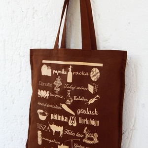 Jelképekszatyor  csokoládé - táska & tok - bevásárlás & shopper táska - shopper, textiltáska, szatyor - Meska.hu
