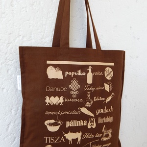  Jelképekszatyor  csokoládé - táska & tok - bevásárlás & shopper táska - shopper, textiltáska, szatyor - Meska.hu