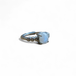 Sri Lankai holdkő gyűrű  - ékszer - gyűrű - szoliter gyűrű - Meska.hu