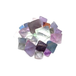 Fluorit szivárvány oktaéder 2-3cm, Kellékek & szerszámok, Ásvány alapanyag, , MESKA