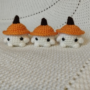 Horgolt tök kalapos gombák - kellékek & szerszámok - dekorációs kellékek - figurák - Meska.hu Horgolt tök kalapos gombák - kellékek & szerszámok - dekorációs kellékek - figurák - Meska.hu