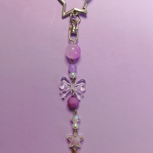 Lila kulcstartó, táskadísz - táska & tok - kulcstartó & táskadísz - táskadísz - Meska.hu Lila kulcstartó, táskadísz - táska & tok - kulcstartó & táskadísz - táskadísz - Meska.hu