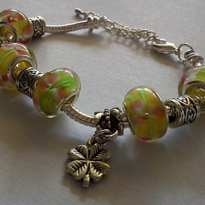 Happiness pandora  jellegű karkötő -  - Meska.hu