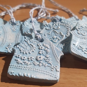 Házikó karácsonyfadísz - Meska.hu