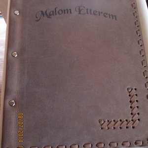 Étlapborító - otthon & életmód - papír, írószer - mappa - Meska.hu